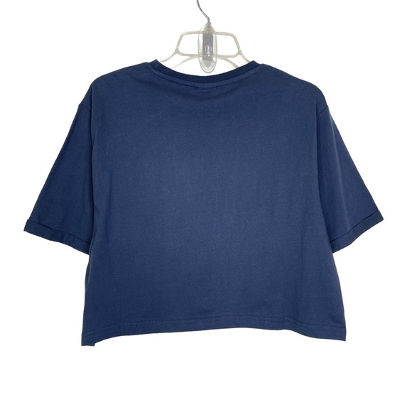 Ellesse Womens Alberta Cropped T-Shirt Navy, Large - Picture 12 of 12
